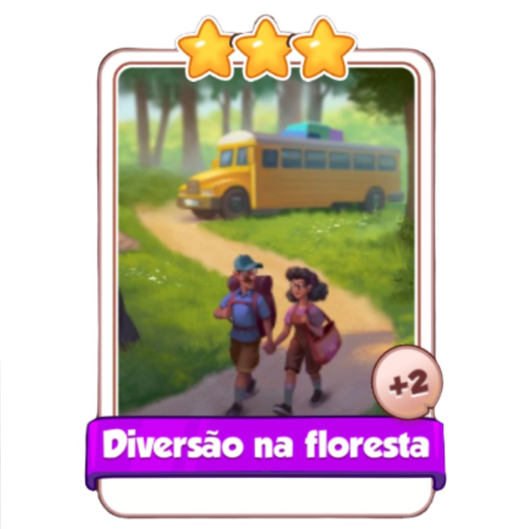 Diversão na floresta